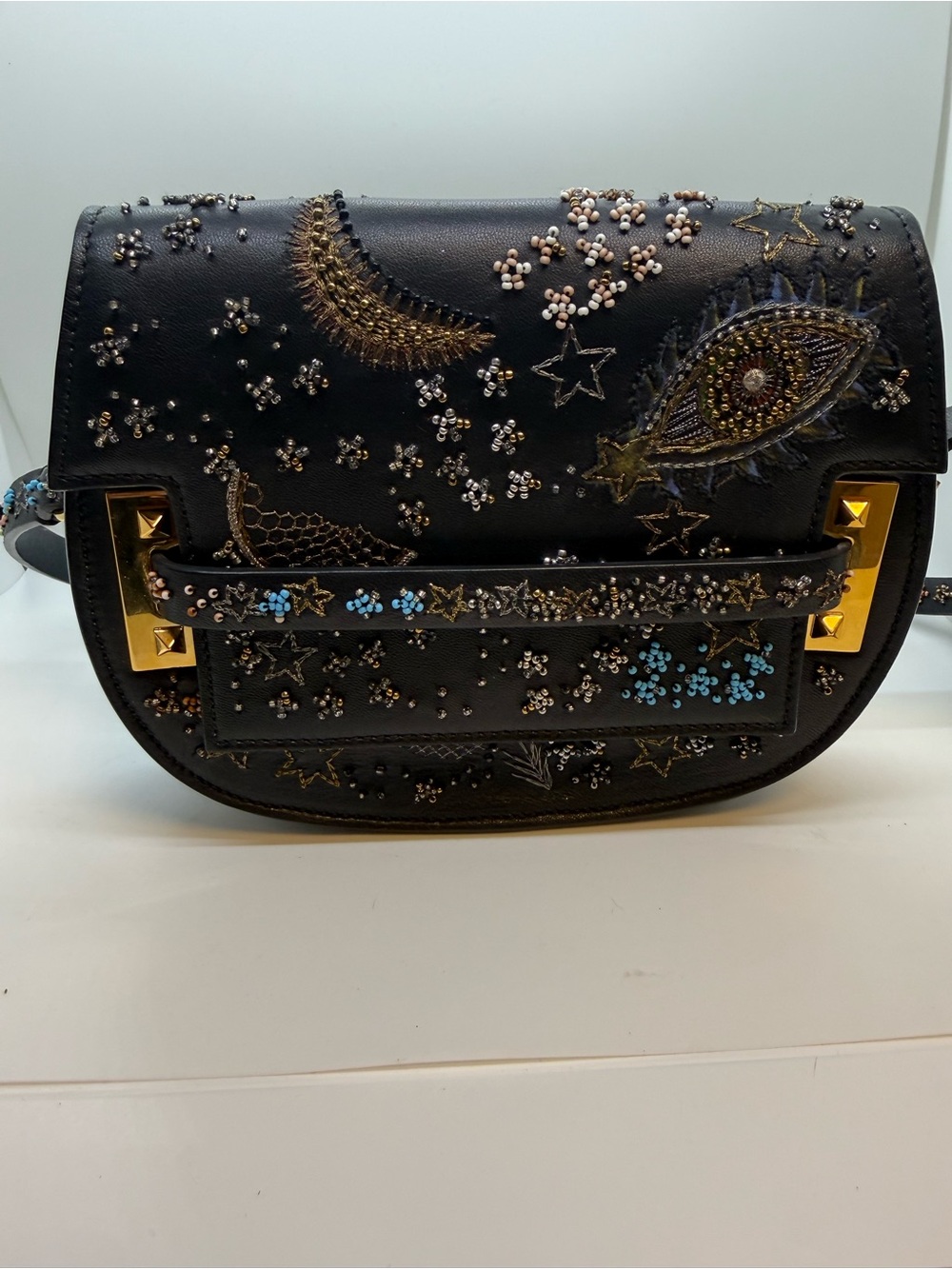 Valentino beaded shoulder bag